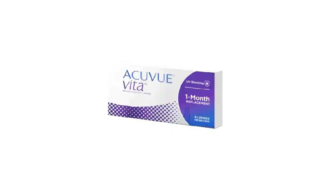 Monthly Disposable Acuvue Vita Johnson And Johnson Contact lenses Pack of 6