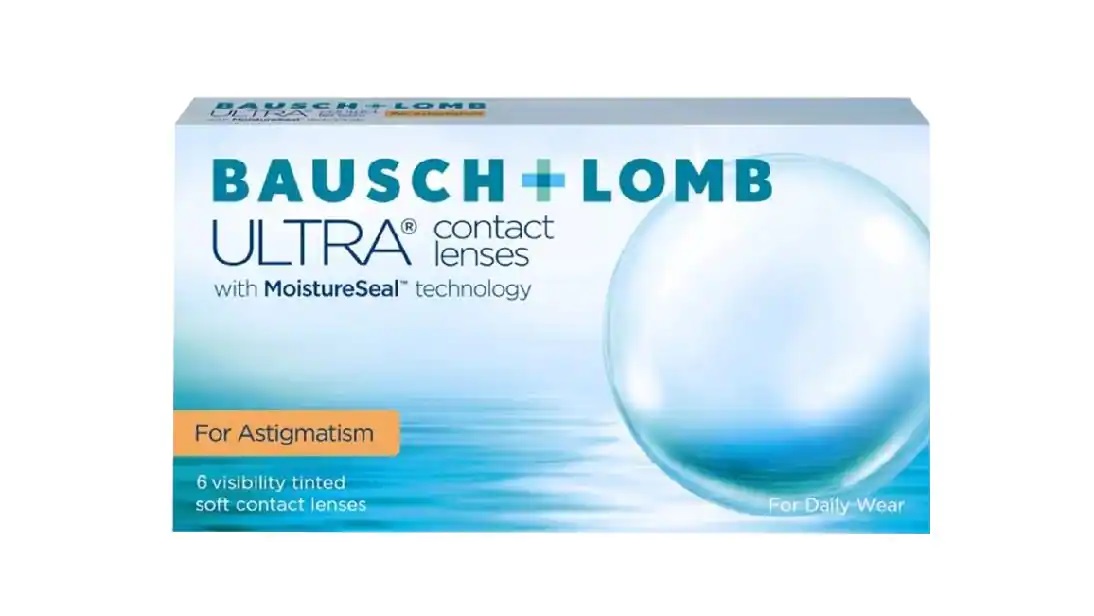 Monthly Disposable Ultra Bausch and Lomb Contact lenses Pack of 6